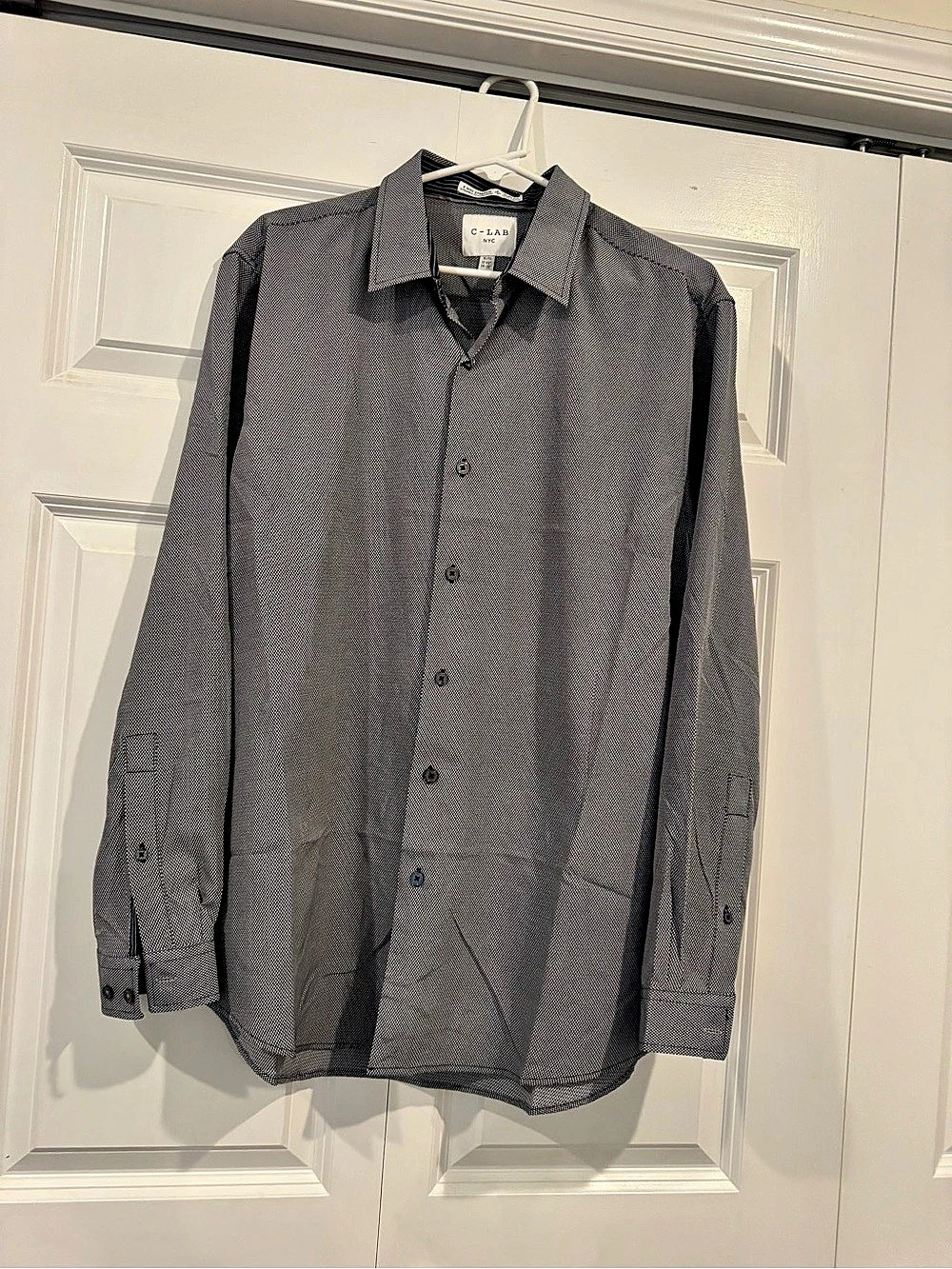 C-LAB Men's Geometric Button Down Shirt XL NWT